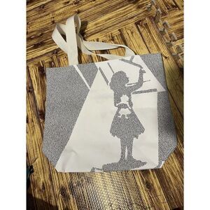 Litograph Tote Bag A Little Princess 40,000 Words Black & White